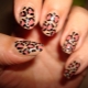 Mga tampok at pamamaraan ng pagpapatupad ng leopard manicure