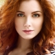 Anong kulay ng kolorete ang angkop para sa mga red-haired girls?