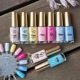 Features nail polish Golden Rose