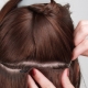 Mga tampok at pamamaraan ng mga extension ng buhok sa pigtail