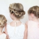 Hairstyles para sa mga batang babae