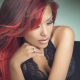 Red ombre: features and technology of staining