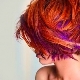 Features of short hair coloring