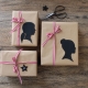 How to pack a gift in gift paper?