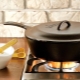 Russian cast iron frying pans