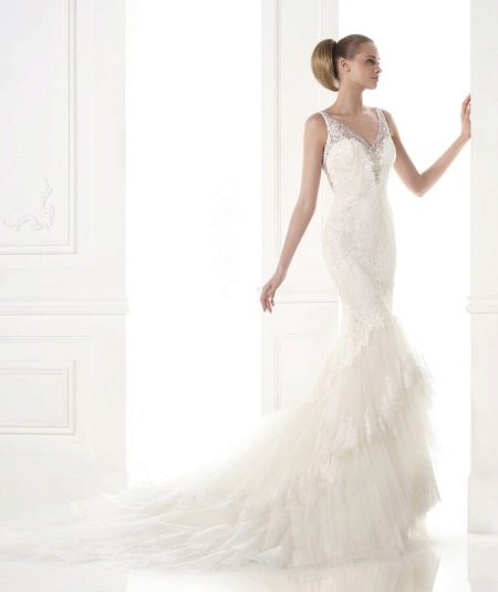 Ang Mermaid Lace Wedding Dress