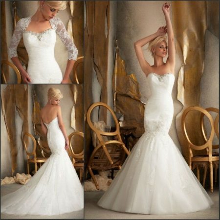 Wedding dress Mermaid transpormer