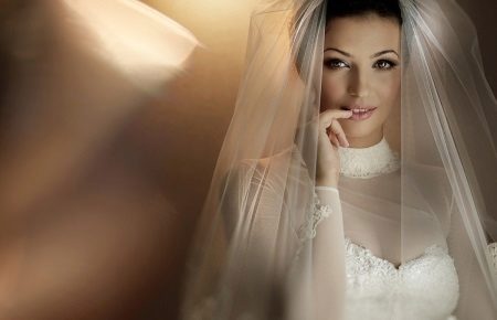Wedding Veil para sa Wedding Dress