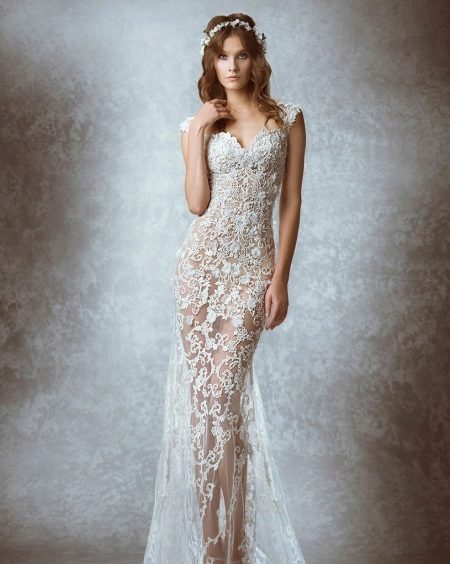 Openwork wedding dress mula sa ZUHAIR MURAD