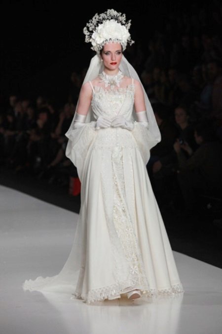 Kasal dresses mula sa Vyacheslav Zaitsev