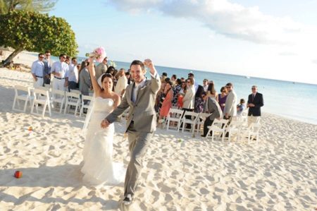 Beach wedding dress