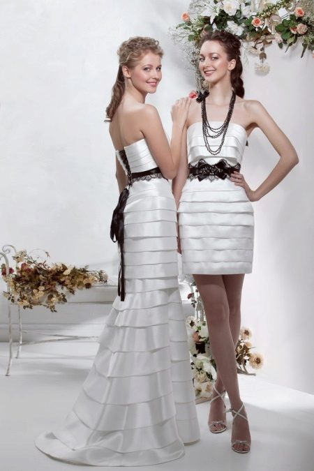 Wedding dress - isang transpormer mula sa Papilio