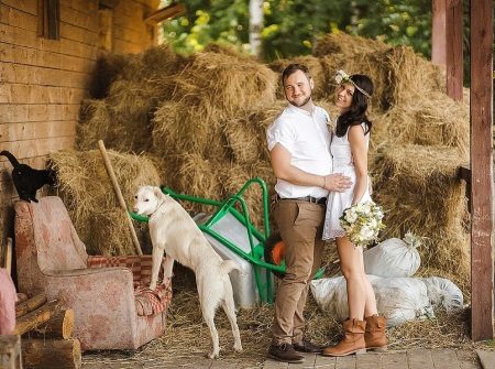 Maikling Rustilles Wedding Dress