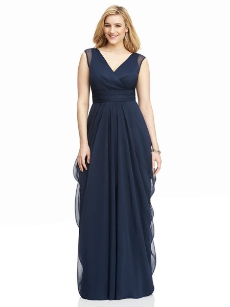 Sheath dress evening for full