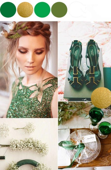 Emerald dress