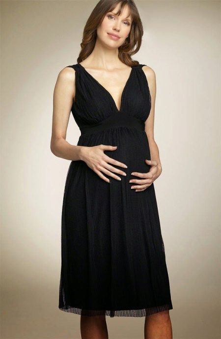 Estilo ng istilong maternity evening dress