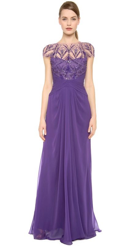 Lilac evening dress sirena