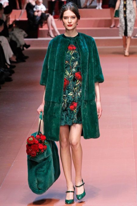 Gabi berdeng damit mula sa Dolce at Gabbana