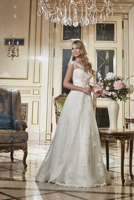 A-line na Lace Wedding Dress