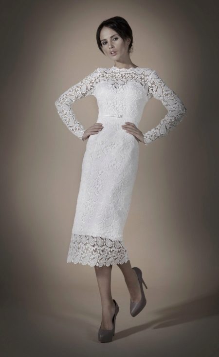 Single dress cut na pangkasal