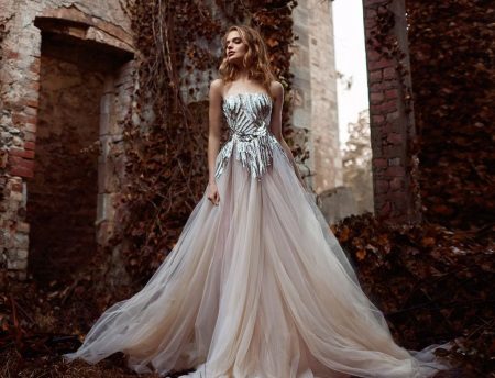 A-silhouette evening dress 2016