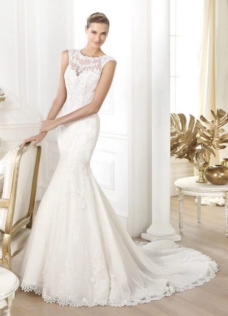Mermaid wedding dress mula kay Elie Saab mula sa 2014 collection