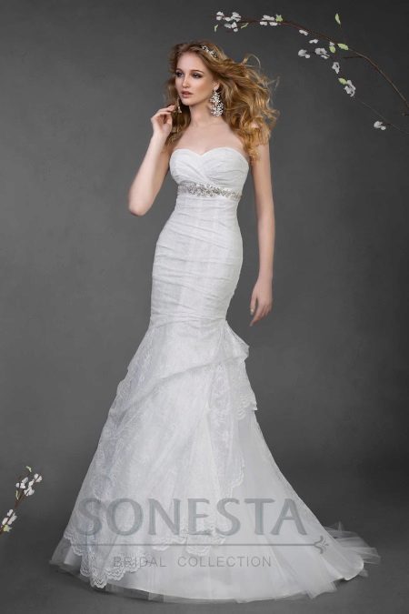 Mermaid wedding dress ni Natalia Romanova