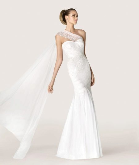 Kasal damit sa estilo ng Griyego mula sa Pronovias