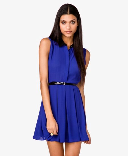 Blue dress shirt
