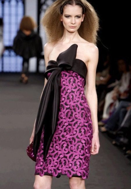 Straight knit dress