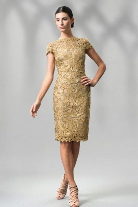 Gold dress case