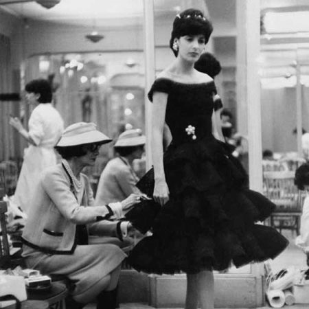 Chanel a-silhouette dress