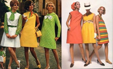 Magsuot ng trapezoid 60s