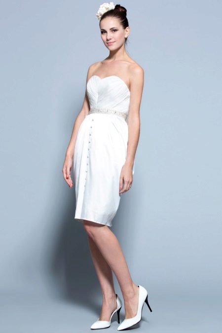 White Tulip Style Wedding Dress