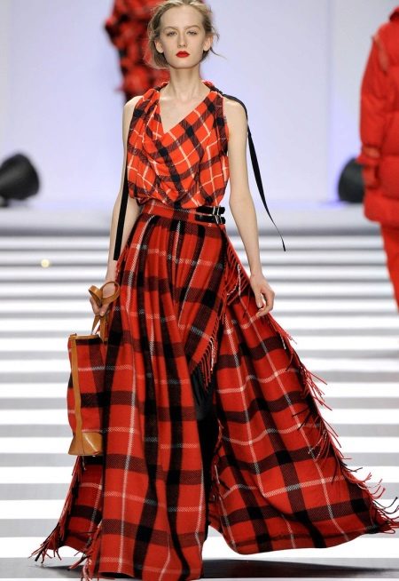 Plaid Dress (tartan) pula