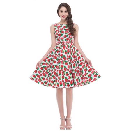 50's dress for thin women