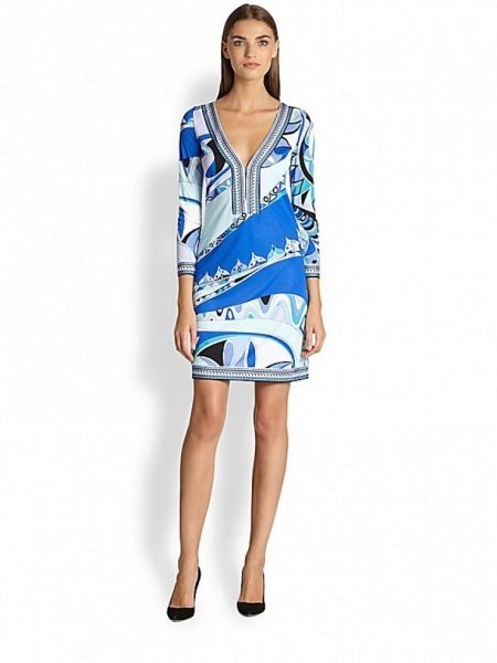 Jersey tunic dress