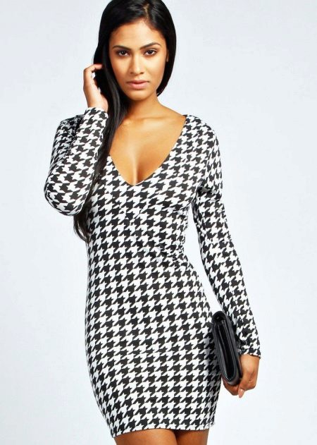 Tight long sleeve dress