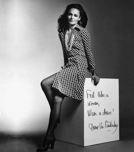 Diane von Furstenberg sa bathrobe dress