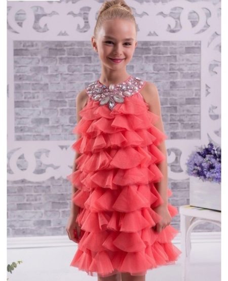 Eleganteng damit para sa mga batang babae sa estilo ng Chicago
