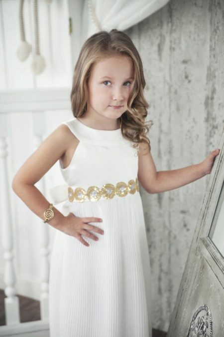 Summer dress para sa mga batang babae Griyego