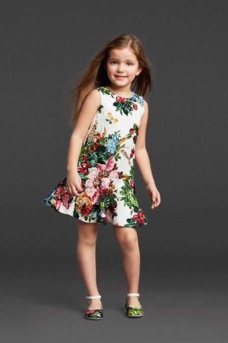 Summer eleganteng damit sirena para sa mga batang babae