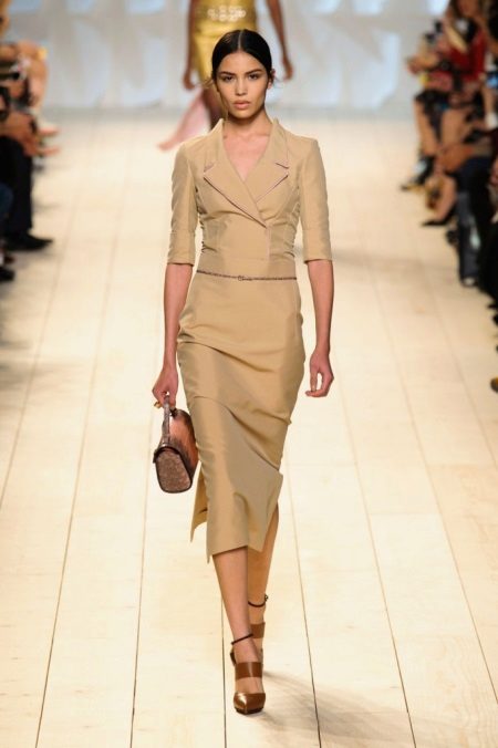 Midi Fitted Dress Dress