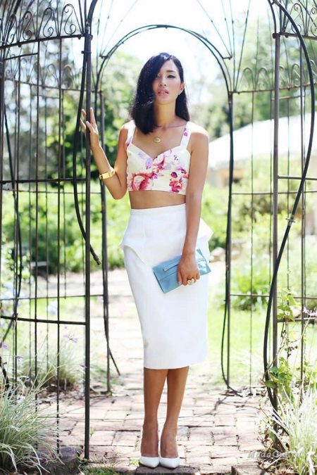 Pencil Skirt with Top