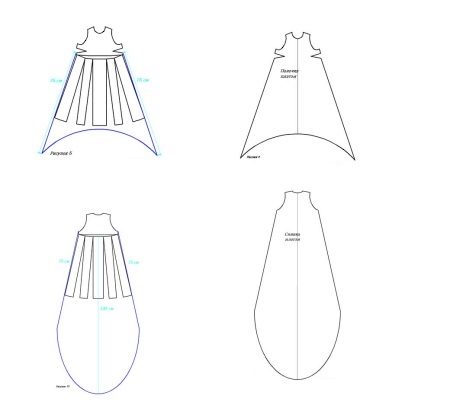 Mga pattern ng chiffon dresses