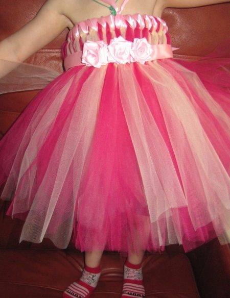 Tutu dress skirt para sa isang babae - opsyon 2