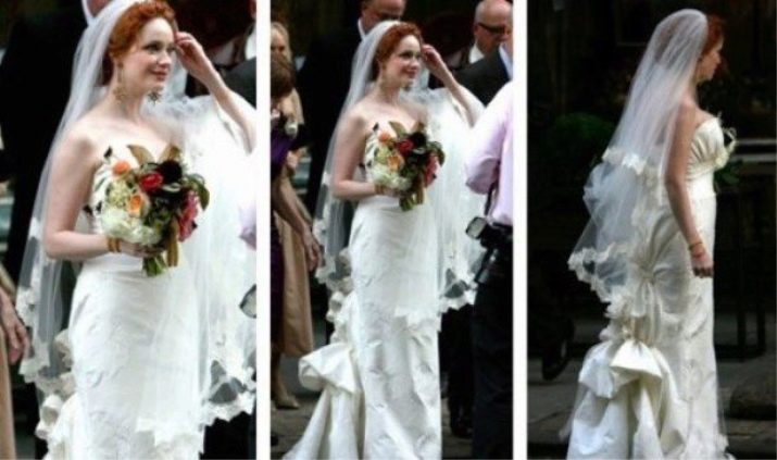 Christina Hendrix Wedding Dress Back View